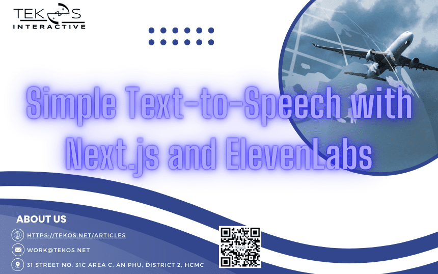 Simple Text-to-Speech with Next.js and ElevenLabs